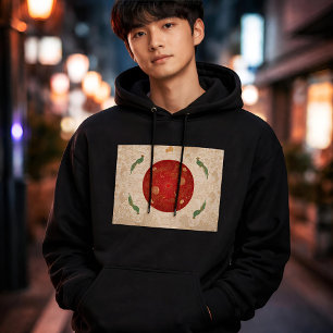 Art Deco Erfgoed Vlag   Japan   Klassieke Jaren 20 Hoodie