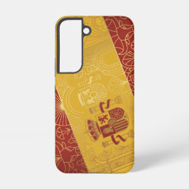 Art Deco Erfgoed Vlag | Spanje II Klassiek 1920s Samsung Galaxy Hoesje