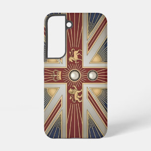 Art Deco Erfgoed Vlag Verenigd Koninkrijk Vint Samsung Galaxy Hoesje
