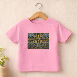 Art Deco Erfgoed Vlag | Zweden | 1920s Design Kinder Shirts