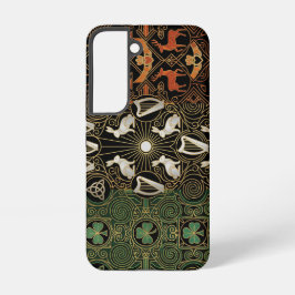 Art Deco-erfgoedvlag | Ierland | Vintage jaren 20 Samsung Galaxy Hoesje