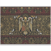 Art Deco erfgoedvlag | Spanje | Klassieke sticker (Voorkant)