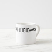 Art Deco Espresso Kop (Voorkant rechts)