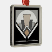 Art Deco-expressie Metalen Ornament (Rechts)