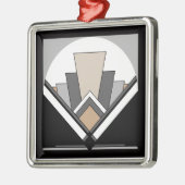 Art Deco-expressie Metalen Ornament (Links)