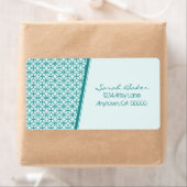 Art Deco Fab Verzendlabels Etiket (Insitu)