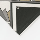 Art Deco Fan Fleece Blanket (Hoek)