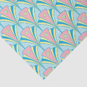 Art Deco Fan Miami Gifts Tissuepapier (Detail)