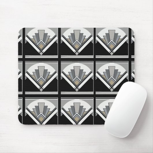 Art Deco Fan-Muismat Muismat (Met muis)