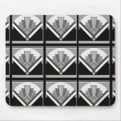 Art Deco Fan-Muismat Muismat (Voorkant)