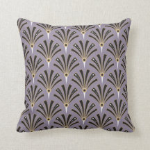 Art Deco Fan Pattern op Lavender 2
