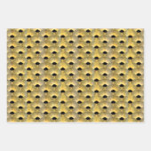 Art Deco fan stijl Wrapping papier Inpakpapier Vel (Voorkant)