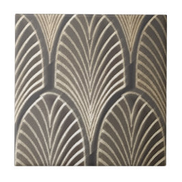Art Deco Fan Tegeltje