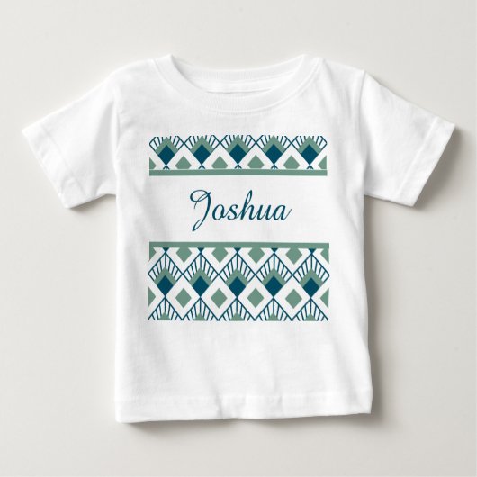 Art Deco Fans Baby T-Shirt (Voorkant)