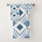 Art Deco Fans Bad Handdoek (Insitu)
