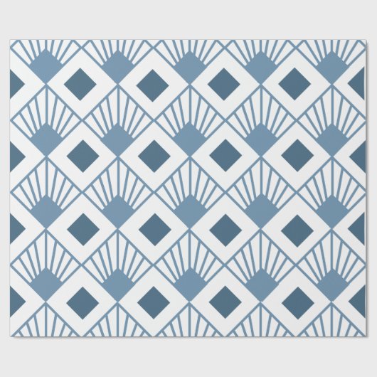 Art Deco Fans Cadeaupapier (Vlak)