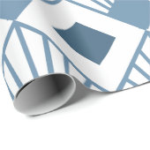 Art Deco Fans Cadeaupapier (Rol Hoek)