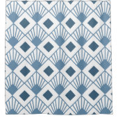 Art Deco Fans Douchegordijn (Voorkant)