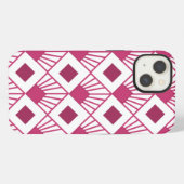 Art Deco Fans iPhone Hoesje (Achterkant horizontaal)