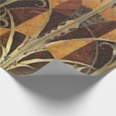 ART DECO FANS MARQUETRY CADEAUPAPIER (Hoek)