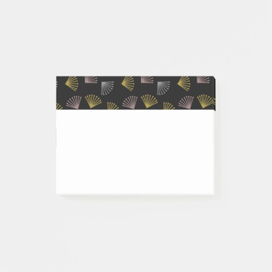 Art Deco Fans Post-it® Notes (Voorkant)