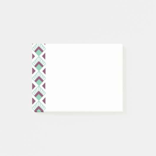 Art Deco Fans Post-it Notes (Voorkant)