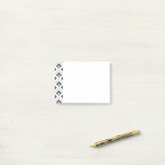 Art Deco Fans Post-it Notes (Op bureau)