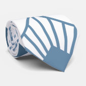 Art Deco Fans Stropdas (Opgerold)