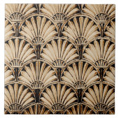 ART DECO FANS TEGELTJE (Voorkant)
