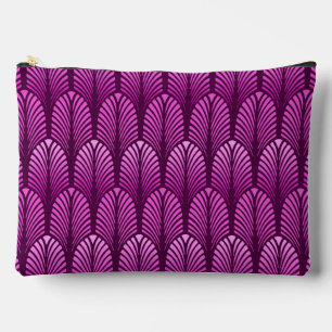 Art Deco Feather Pattern, Amethyst Paars Etui