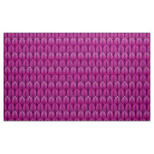 Art Deco Feather Pattern, Amethyst Paars Stof (Yard (91,4 cm))