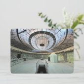 Art Deco Feestdagenkaart (Staand voorkant)