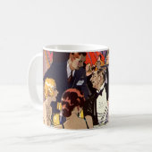 Art Deco feestje in nachtclub Koffiemok (Voorkant links)