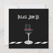 Art Deco-feestuitnodiging sluit u bij ons aan Aang Kaart (Voorkant)