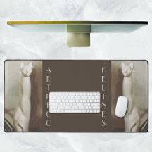 Art Deco Felines  Cat Elegant Brown