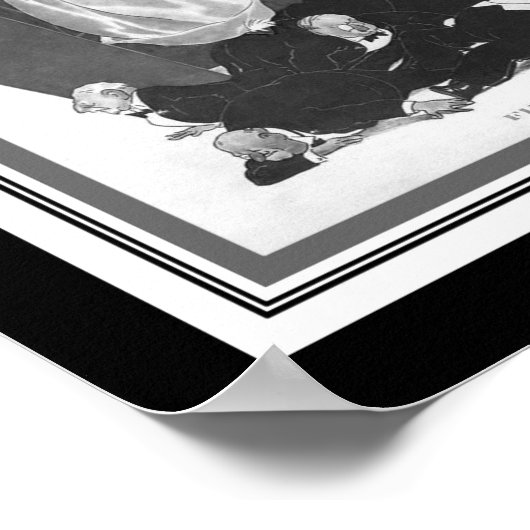 Art Deco "Fin de Saison" 1931 Poster (Hoek)