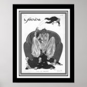 Art Deco "Fin de Saison" 1931 Poster (Voorkant)