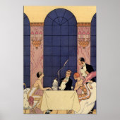 Art Deco Fine Dining Poster (Voorkant)