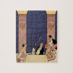 Art Deco Fine Dining Puzzle Legpuzzel