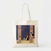 Art Deco Fine Dining Tote Bag (Voorkant)