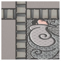 Art Deco Finlandia - grijs en roze