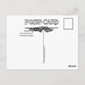  ART DECO "FIRECRACKER FIZZIES" BRIEFKAART (Achterkant)