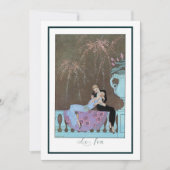  Art Deco Fireworks Le Feu, George Barbier (Voorkant)