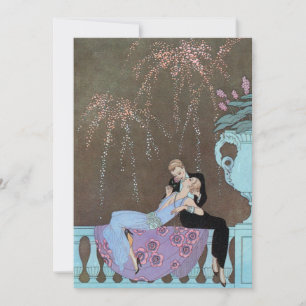 Art Deco Fireworks Le Feu, George Barbier