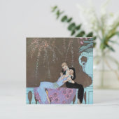 Art Deco Fireworks Le Feu, George Barbier (Staand voorkant)