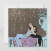  Art Deco Fireworks Le Feu, George Barbier (Voorkant)