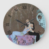 Art Deco Fireworks Le Feu, George Barbier Grote Klok (Voorkant)