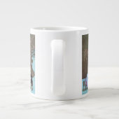  Art Deco Fireworks Le Feu, George Barbier Grote Koffiekop (Achterkant)