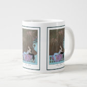 Art Deco Fireworks Le Feu, George Barbier Grote Koffiekop (Voorkant rechts)