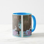  Art Deco Fireworks Le Feu, George Barbier Mok (Voorkant rechts)